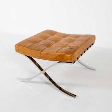 For Sale Barcelona Stool By Ludwig Mies Van Der Rohe For De Coene For Knoll International 1960s Ludwig Mies Van Der Rohe Mies Van Der Rohe What Is Vintage