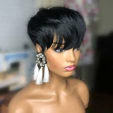 See more ideas about short hair styles, hair styles, short bob wigs. Ready To Ship Short Human Hairwig Women Short Wig Glueless Wig No Lacefront Wig Human Hair Wigs Short Hair Styles Human Hair Lace Wigs
