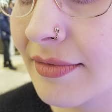 Sophie S Tear By Bvla Installed In A Healed Nostril By Tyrannobexx Bvla Sophiestear Pierced Pic Piercing Jewelry Piercing Nostril Hoop Ring