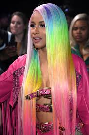 The longer hair is, the heavier it gets, which doesn't only affect base volume but curl patterns and hair's ability to hold a style. Cardi B Super Long Hair Cardi B Looks Like A Real Life Rapunzel On The Cover Of Harper S Bazaar Popsugar Beauty Middle East Photo 3