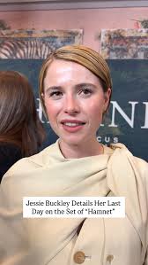 #JessieBuckley details her last day filming