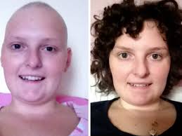 Unlike human hair wigs, you don't have that much freedom to alter a synthetic wig's appearance. Video Cancer Survivor Annmarie Bowen S Hair Grows Back In Time Lapse Video After Chemotherapy Left Her Bald Mirror Online