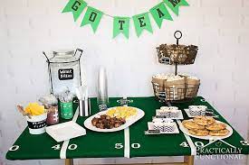 See more ideas about football cake, soccer cake, themed cakes. Football Party Ideas Food Decorations More Practically Functional