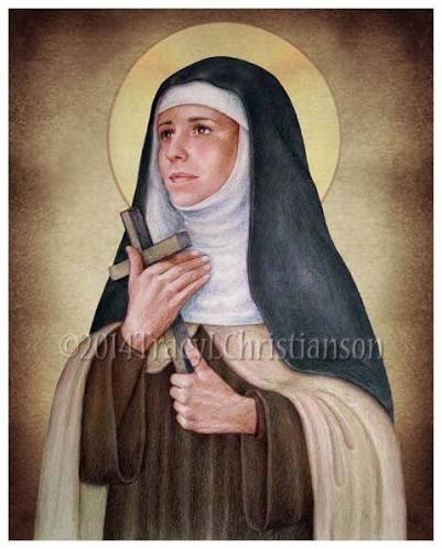 St. Colette Print - Portraits of Saints