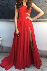 Cute A Line Chiffon Red Long Prom Dress For Teens Unique Evening Dress Wedding Guest Dresses Prom Dress For Weddings And Evening Red Pro Chiffon Evening Dresses Red Prom Dress Affordable Prom