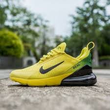 Mens Nike Air Max 270 World Cup Yellow Green Black Sneakers Sneakers Nike Air Max Air Max 270 Nike Air Max