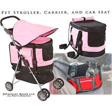 Dog Pink Blue Red Strollers Pet Stroller Dog Stroller Cat Stroller