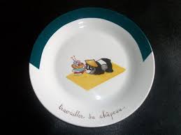Assiette Fromage Humoristique Peint Main Sur Porcelaine Etsy Small Paintings Hand Painted Plates