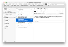 The best email apps deliver more than just immediate access to everything that's in your inbox. Best Mail Client For Mac For Work Aknew