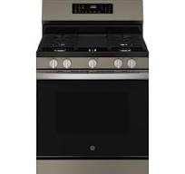 GE 30 in. 5-Burners Smart Free-Standing Gas Convection Range ...