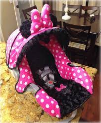 Minnie Mouse Graco Snugride 30 Custom Carseat Cover Baby Car Seats Baby Doll Accessories Baby Girl Shoes