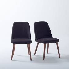 Chaise de bureau enfant, wallet. Chaise Velours Et Noyer Watford Lot De 2 La Redoute Interieurs La Redoute