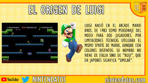Curiosidades De Super Mario El Origen De Luigi Nintendatos