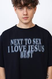 Tričko Première Jesus Černá