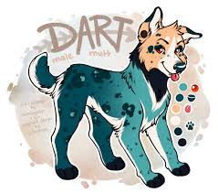 Oc Dart By Ranalligator Deviantart Com On Deviantart Dog Design Art Canine Art Dog Art