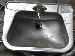 Hard Water Can Leave Unsightly Spots On A Stainless Steel Kitchen Sink And These Spo Stainless Steel Cleaning Clean Stainless Steel Sink Stainless Steel Sinks
