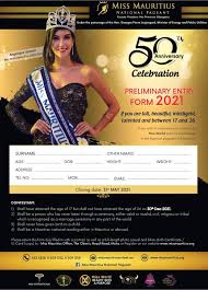 As of 3 may 2021, 16 contestants have been selected. Miss Mauritius National Organisation å¸–å­ Facebook