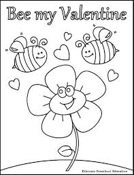Kiboomu Kids Songs Bee My Valentine Coloring Page And Valentine Song Valentine Coloring Pages Valentine Coloring Valentines Day Coloring