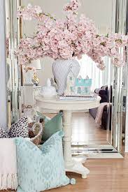 All the bedroom design ideas you'll ever need. Spring Pink Cherry Blossom Decor Styling Ideas Spring Home Decor Decor Home Decor