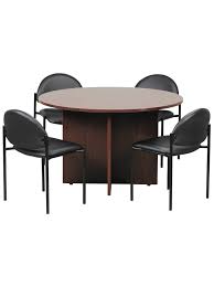 Check spelling or type a new query. Boss Office Products Conference Table With 4 Chairs Cherryblack Office Depot