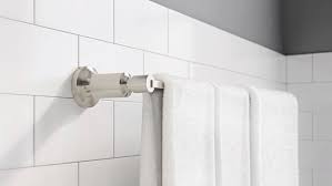 How to fix a broken towel rack pulled from drywall. Install A Towel Bar Or Towel Rack