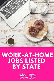 A Big List Of Work At Home Jobs By State The Work At Home Woman Work From Home Jobs Working From Home Home Jobs
