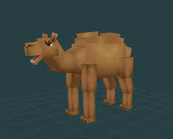 Get a camel to help you with that. Razz On Twitter Cute Lil Camel Lowpoly Minecraft 3