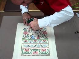10% off most counted cross stitch charts and kits How To Frame A Cross Stitch Demo Of Needlework Framing Youtube