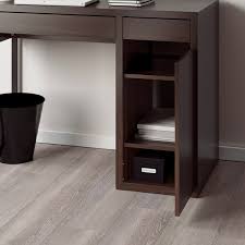 Micke Desk Black Brown Ikea