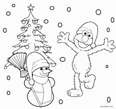 Coloring pages for kids printable christmas tree85b8. Printable Elmo Coloring Pages For Kids
