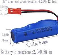 Amazon.com: Blomiky 3.7V 500mAh Li-ion Rechargeable Battery ...