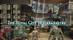 Plans as subject to change. The Royal City Of Rabanastre
