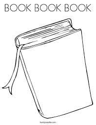 For shure we have all this kinds of coloring books for any age. Book Book Book Coloring Page Twisty Noodle