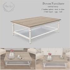 Coffee tables for any budget. Second Life Marketplace What Next Devon Coffee Table