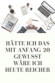 Finanzwissen Fur Die 20er Wenn Ich Das Fruher Gewusst Hatte Finanzwissen Tipps Zum Geld Sparen Geld