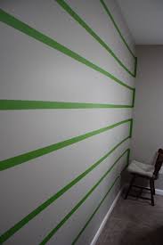 There are three places to utilize a single horizontal stripe on a wall. Tutorial For How To Paint Stripes On A Wall How To Paint Stripes Paint Stripes Paint Stripes On Wall