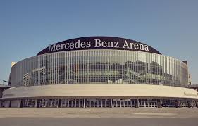 Aussenansichten Mercedes Benz Arena Berlin