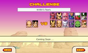 A brand new fighting game begins with dragon ball game; Concours Proposer Une Idee De Daily Challenge Pour Dbdevolution Discussion Forum Txori