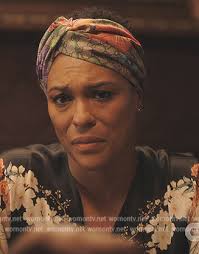 WornOnTV: Lorraine's printed headband