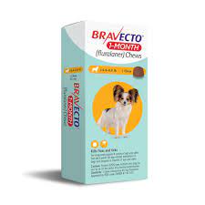 It also provides long lasting protection for up to 12 weeks on a single dose. Bravecto 1 Month Chews For Dogs 4 4 9 9lbs 1 Month Supply Petco