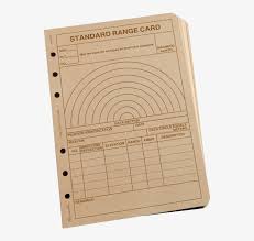 Allocate time on your training calendar. Loose Leaf Tams Paper British Army Range Card 700x700 Png Download Pngkit