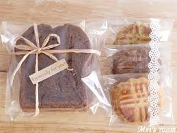 めいの部屋ブログ チョコバナナパウンドケーキとお菓子のラッピング パンの包装 お菓子 簡単 お菓子 ラッピング