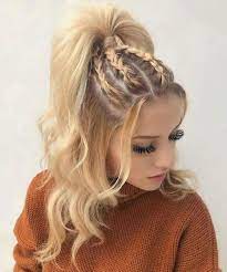 Exceptional Braided Up Hairstyles For Teenage Girls To Look Cutest This Year Hair And Comb Braids For Long Hair Up Hairstyles Braided Hairstyles Easy
