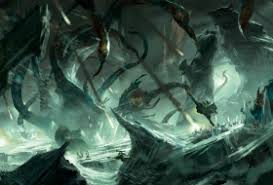 They have mutated, becoming something less than true dragons and yet more. Kraken Sea Creature Warhammer 40k Lexicanum