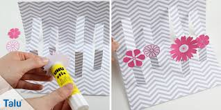 Keine sorge, ihr könnt die perfekte karte für jeden anlass auch ganz einfach selbst basteln. Pop Up Karten Basteln 3 Ideen Mit Anleitung Und Vorlage Talu De