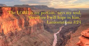 Thou maintainest my lot… psalm 119:57 cheth. The Lord Is My Portion Some Musings