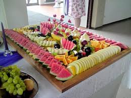 To Insanity Back Fun With Clean Food Buffet Food Food Displays Fruit Buffet