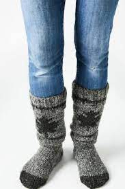 A Simple Knitted Sock Pattern For Beginners Canadian Living Knitted Socks Free Pattern Knit Wool Socks Sock Knitting Patterns