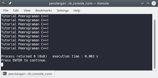 Misalnya saja pengulangan bunyi kata, pengulangan kata semu, pengulangan kata berimbuhan, dan contoh dalam kalimat : Belajar C 08 Memahami Blok Perulangan Di C