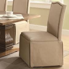 Make this room the perfect spot for conversation with our bedroom furniture, you can create a room of your own that provides the perfect start and ending to every day. Coaster Parkins 5 Piece Dining Set W Skirted Parson Chair In Coffee By Dining Rooms Outlet